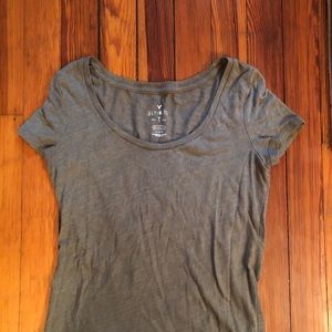 American Eagle Green Short Sleeve Shirt